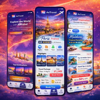 Visit AxTravel homepage.